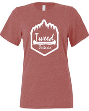 Load image into Gallery viewer, Tweed & Area Ladies Premium T-Shirt