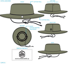 Load image into Gallery viewer, Cotton Twill Boonie Hat