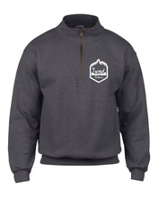 Load image into Gallery viewer, Tweed & Area Unisex Vintage Quarter Zip