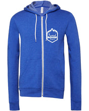 Load image into Gallery viewer, Tweed & Area Unisex Fleece Full-Zip Hooded Sweatshirt