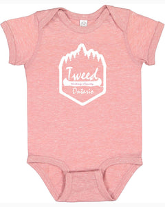 Tweed & Area Jersey Infant Bodysuit