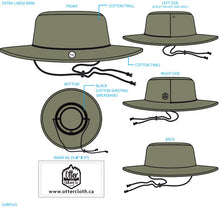 Load image into Gallery viewer, Cotton Twill Boonie Hat

