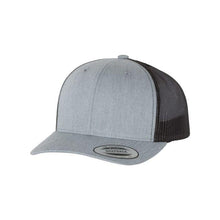 Load image into Gallery viewer, Grey and Black Trucker Hat

