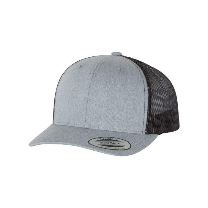 Grey and Black Trucker Hat