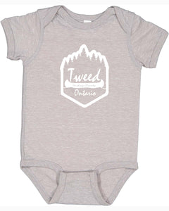 Tweed & Area Jersey Infant Bodysuit